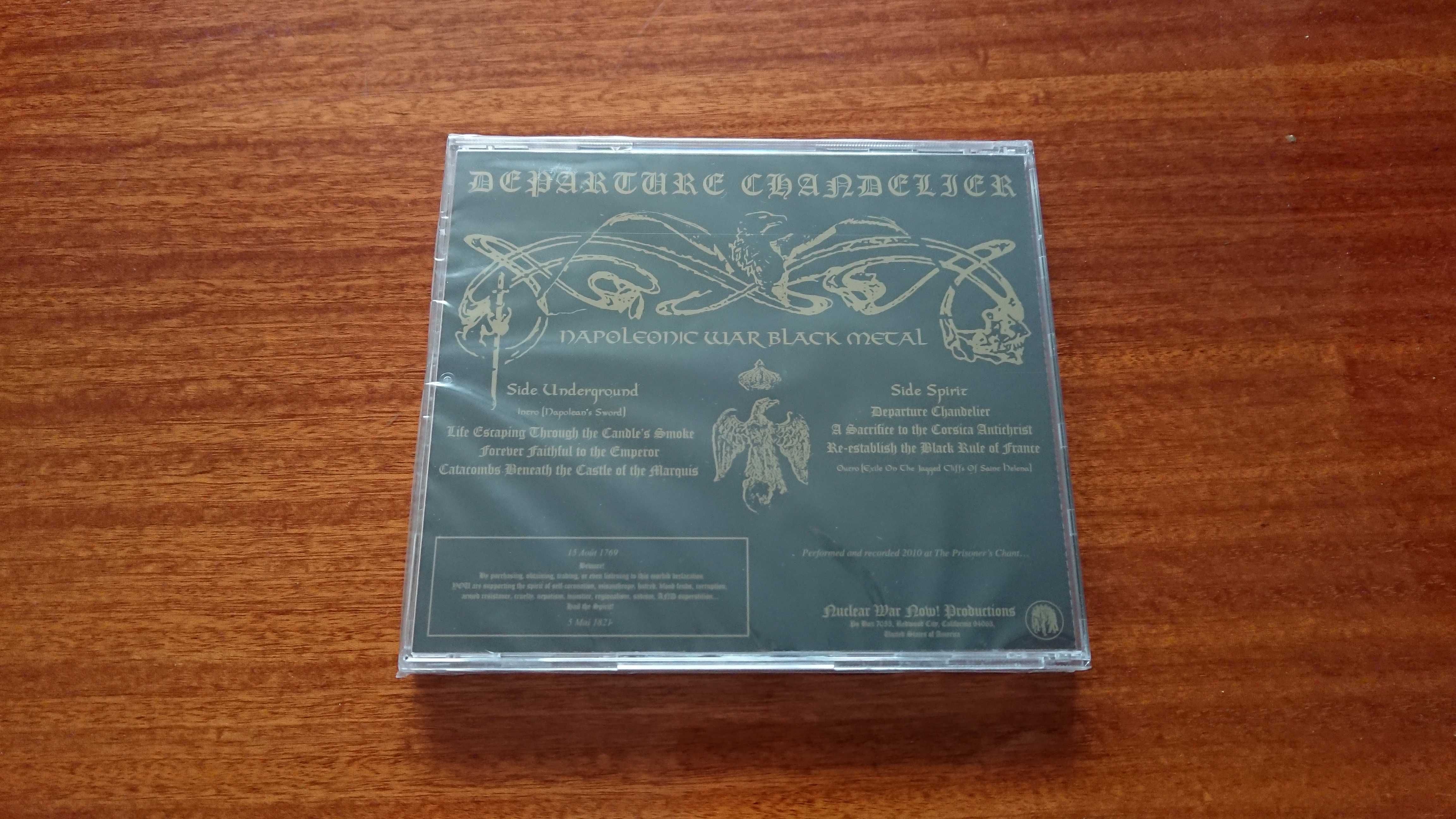 Departure Chandelier Antichrist Rise To Power CD *NOWA* Folia 2019 USA