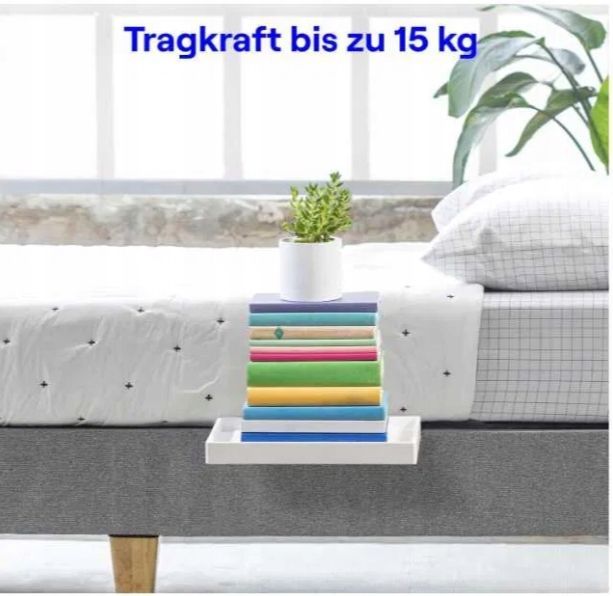 BedShelfie Regał nocny na łóżko piętrowe i górne POWYSTAWOWY