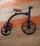 Bicicleta miniatura de colecção