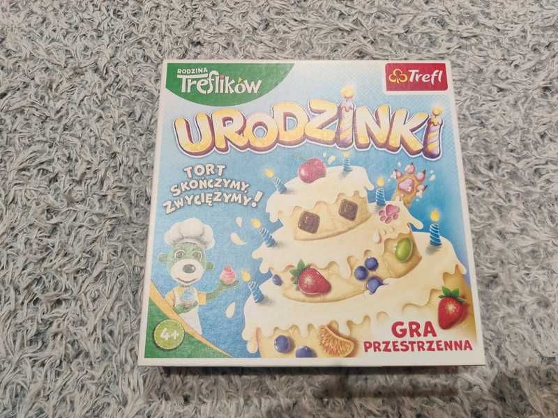 Gra urodzinki - Trefl/  rodzina treflików  / gra przestrzenna