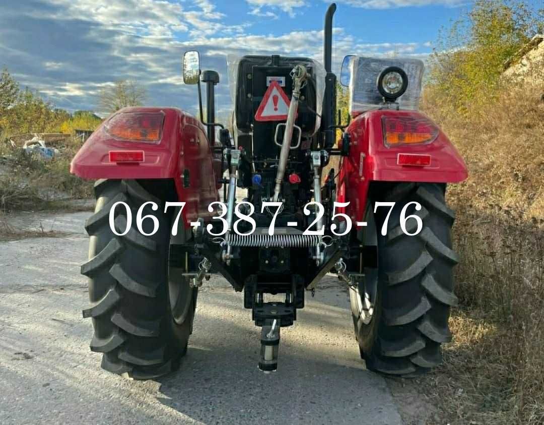 Трактор Dongfeng DF 404 DHL Передній ведучий міст Широка гума Донфенг