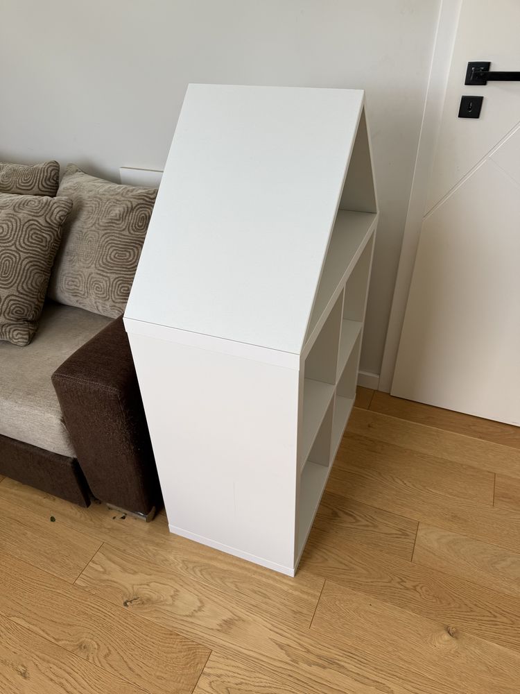 Regał domek kallax ikea