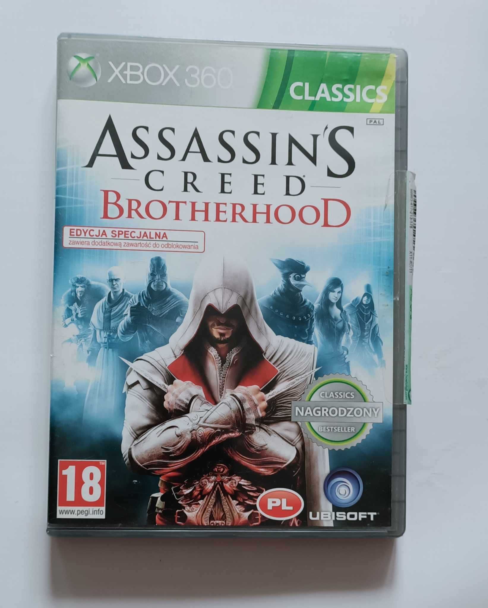Assassin's creed Brotherhood gra na xbox360 PL edycja specjalna