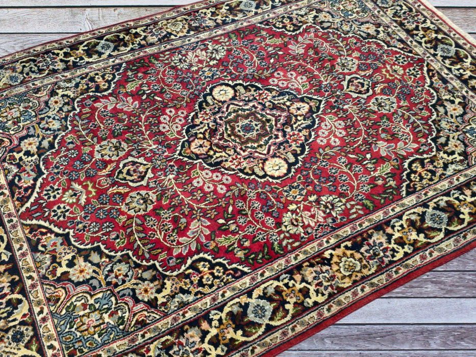 Tabriz - Rękodzieło - Perski dywan - Wełniany  ręcznie tkany 140 x 190