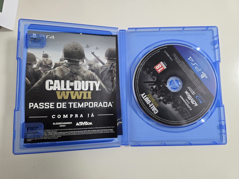 Jogo Call of Duty WW2 Playstation 4