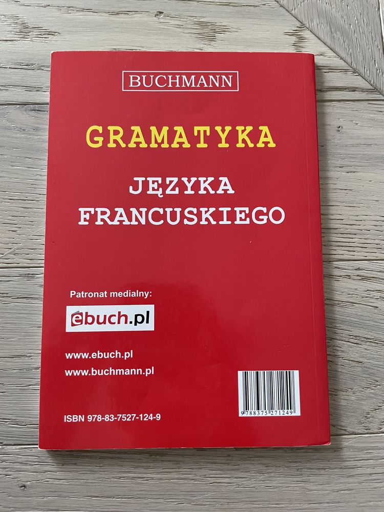 Gramatyka języka francuskiego - Buchmann