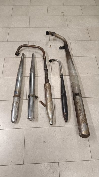 Tłumiki MZ Simson Motorynka