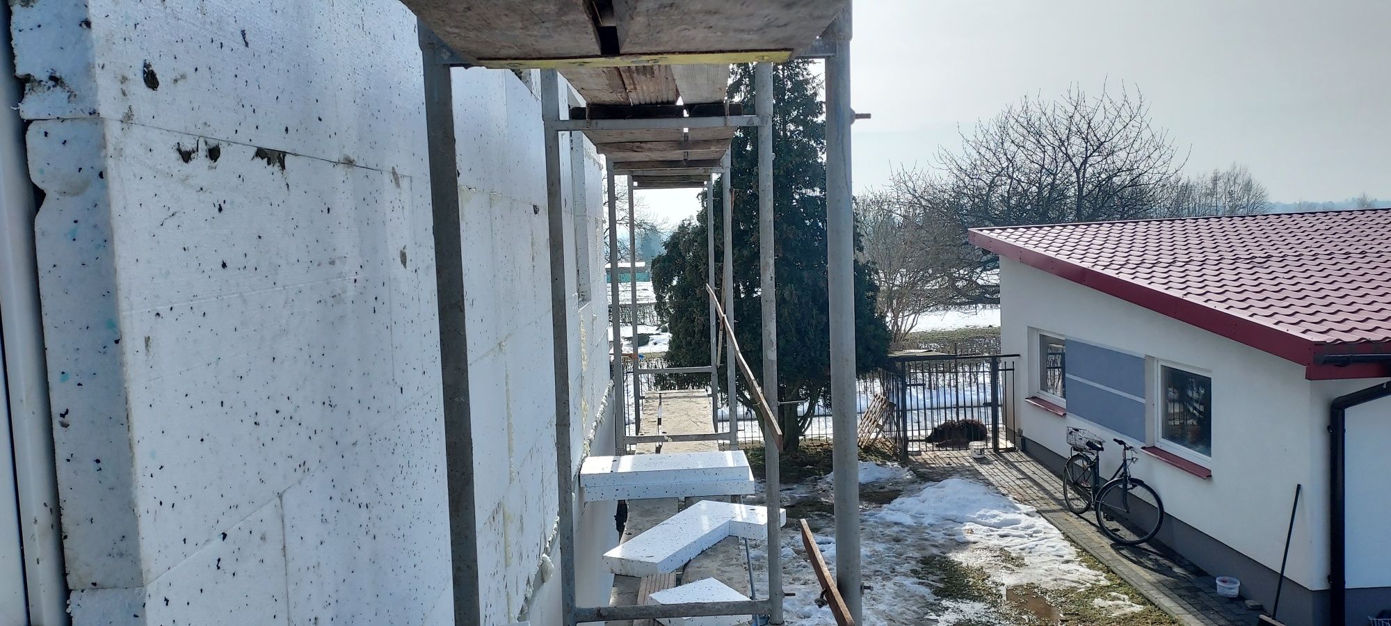 Remonty i budowa domów przebudowy rozbiórki  gładźe płyty gk malowanie