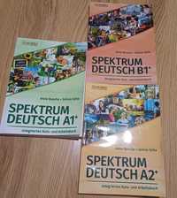 Spektrum Deutsch A1+, (А2, В1)  (репринт, підручник з нім мови)