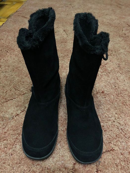 Очень крутые женские замшевые сапоги угги DC Shoe Gondola MID USA
