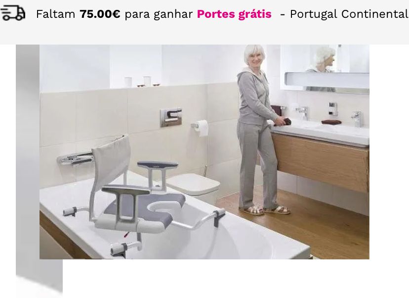 Assento de Banho Giratorio