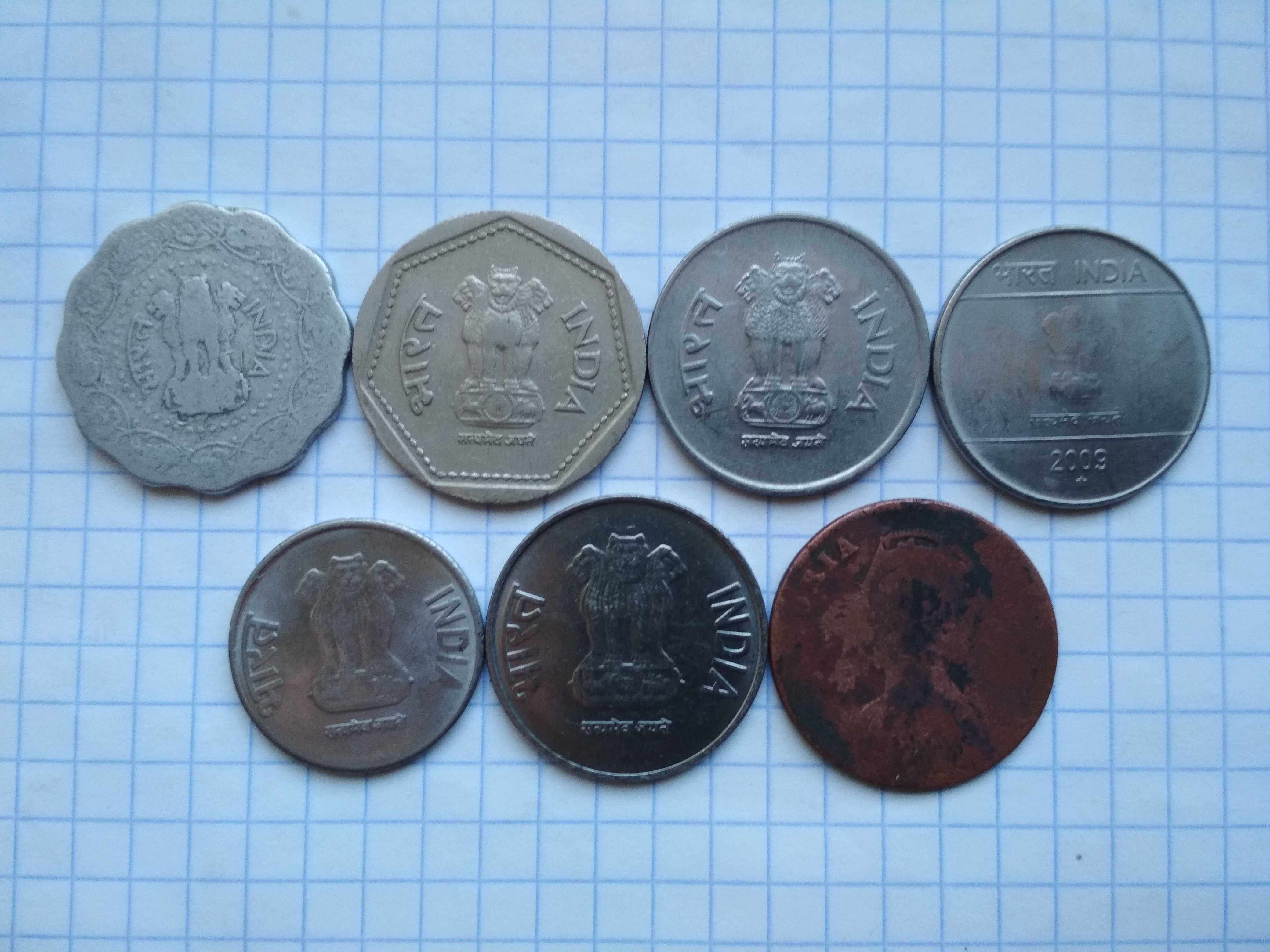 Монеты   Индии .