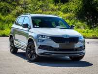 Skoda Karoq 1.5TSI Sport Line DSG Canton Virtual ACC Lane Assist HAK Grzana Szyba