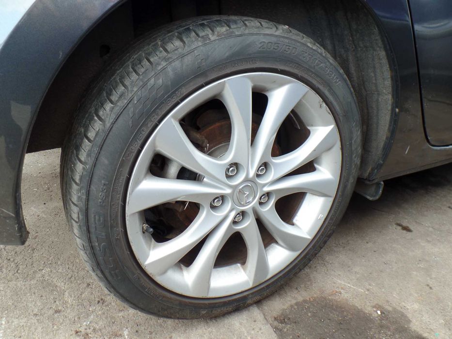 Paz5 Koła alufelgi opony mazda 3 gen 2 BL 09r 5x114,3 205/50/17