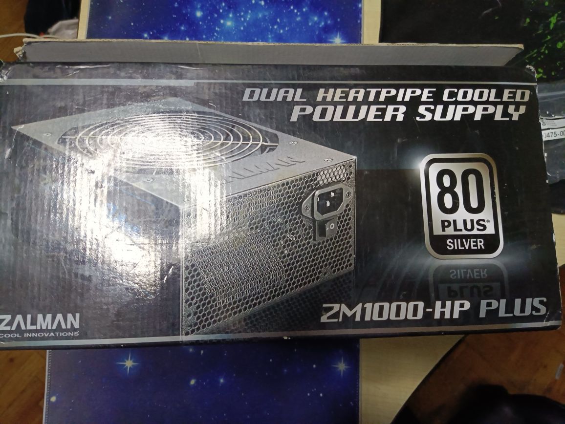 Блок питания Zalman ZM1000-HP Plus 1000W 80 Plus Siver