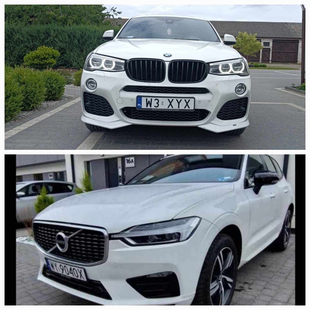 Auto do ślubu Volvo XC60 R – desing i BMW X4 M- pakiet