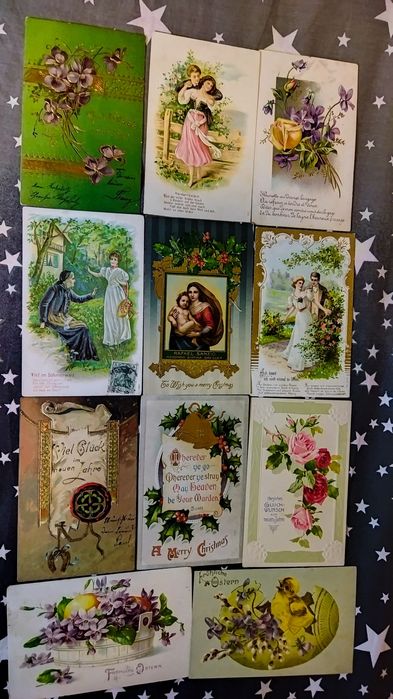 Старинные открытки. Антиквариат.