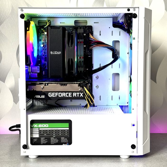 Гарантія! ПК | RTX 3060 12Gb | i5-10400F | 16GB | NVME | Ідеал | 10/10