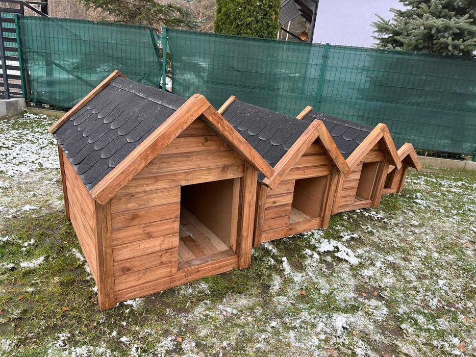 Buda/Budy dla Psa Drewniana SOLIDNIE Ocieplona* Różne Warianty