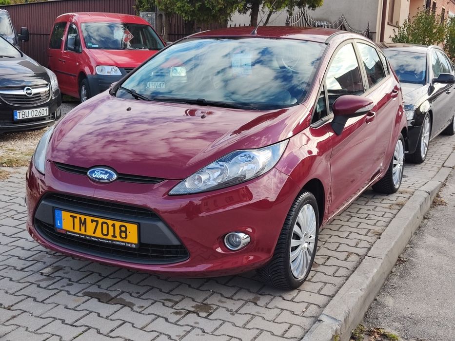 Ford Fiesta 2012 1,25 16V 82KM Champions League , Bogate wyposażenie!