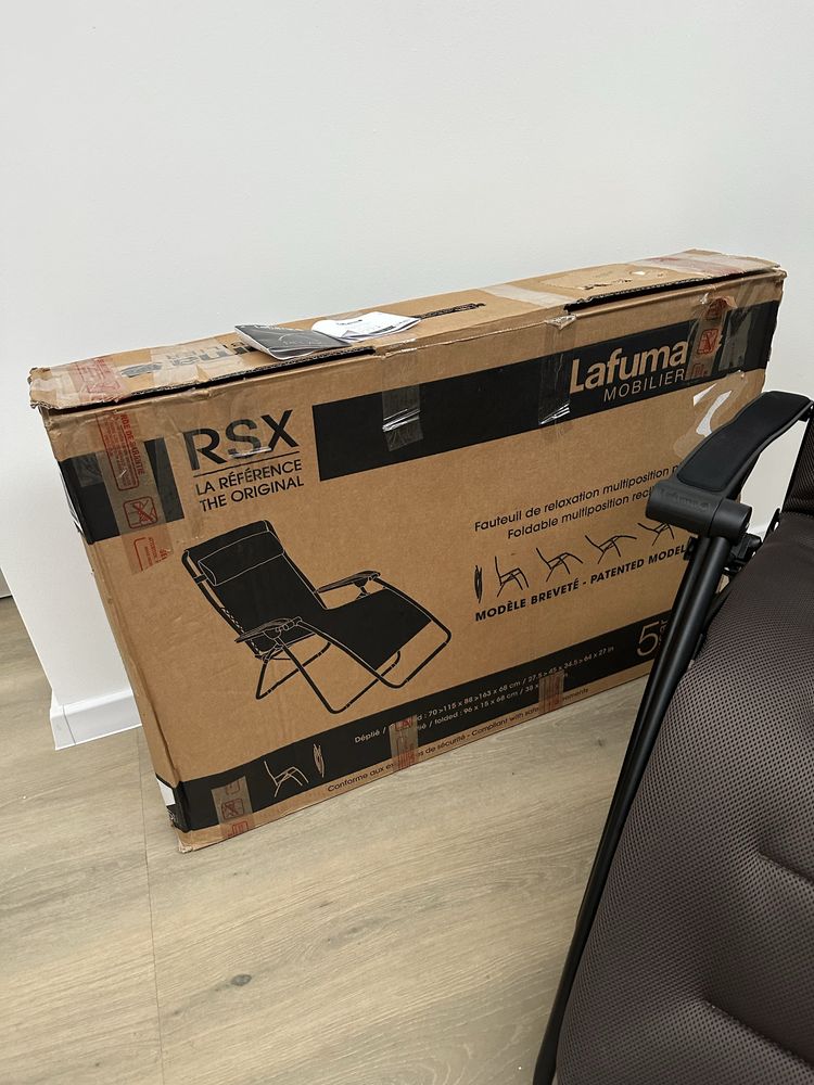 Lafuma RSX krzesło fotel relaksacyjny z zerową grawitacją Air Comfort