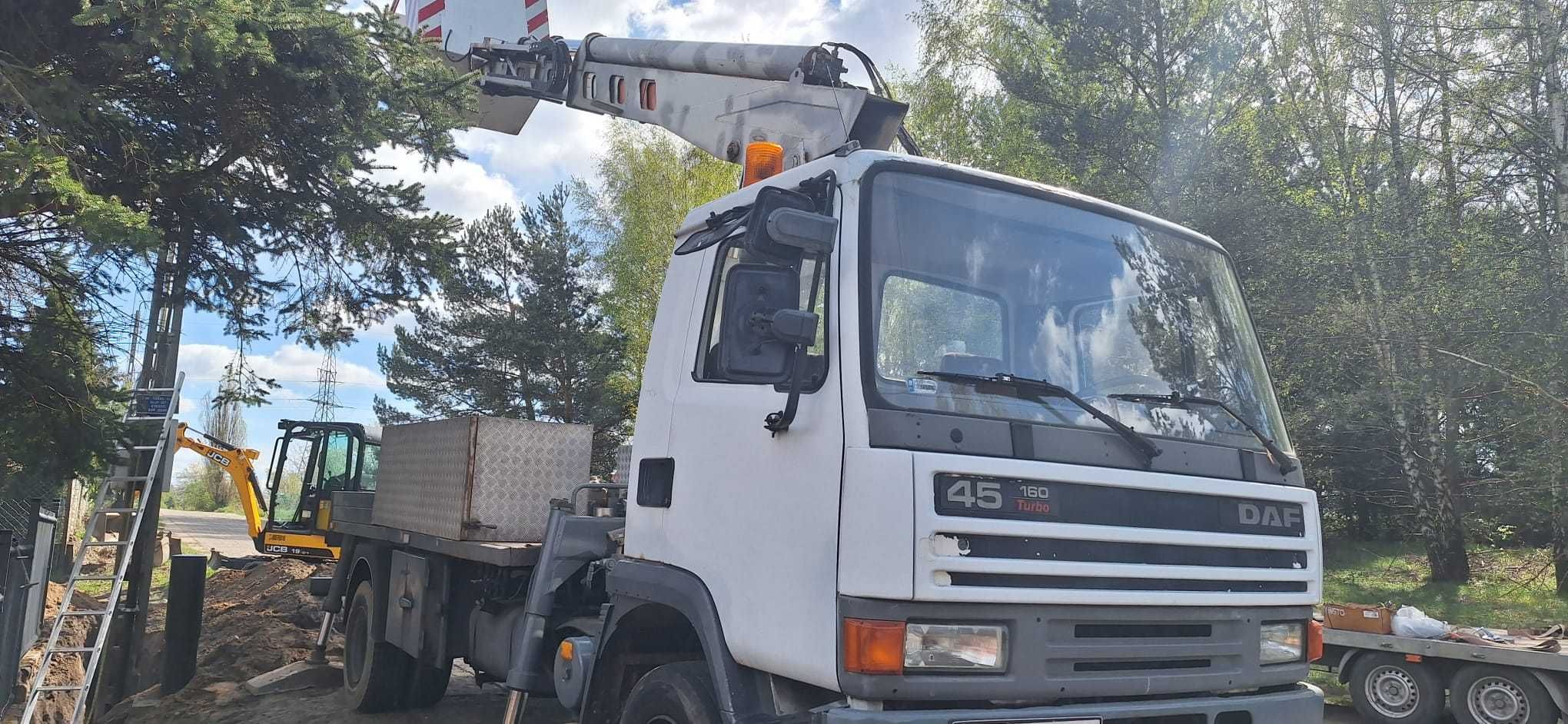 Podnośnik koszowy DAF 45.160 Zwyżka