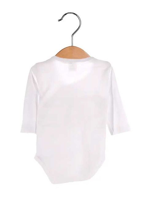 Conjunto Body + babete alusivo ao Natal, lindo para bebé.