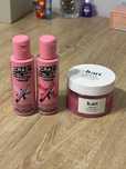Краска Crazy color Розовый цвет волос + Тонирующая Маска