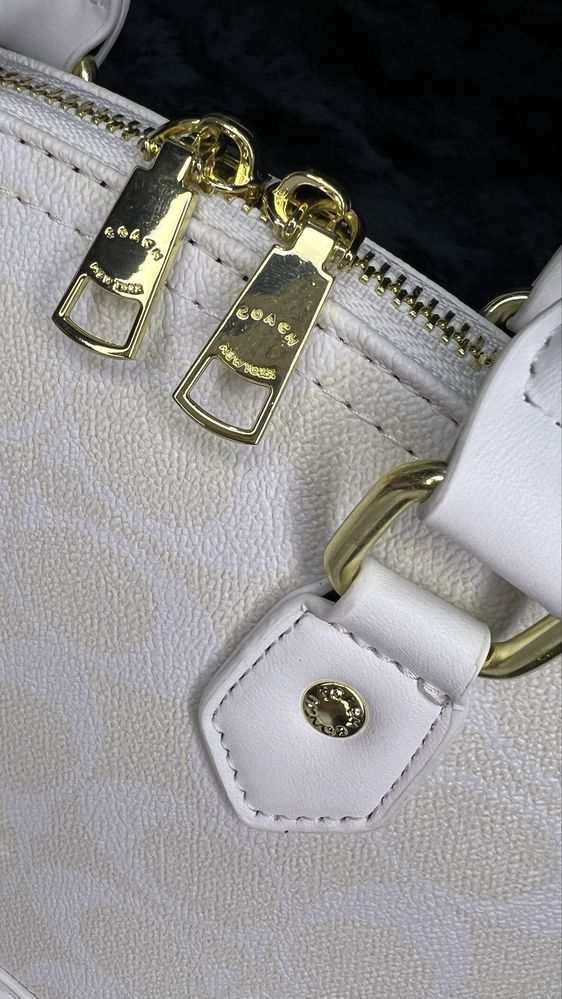 Bolsa da Coach creme