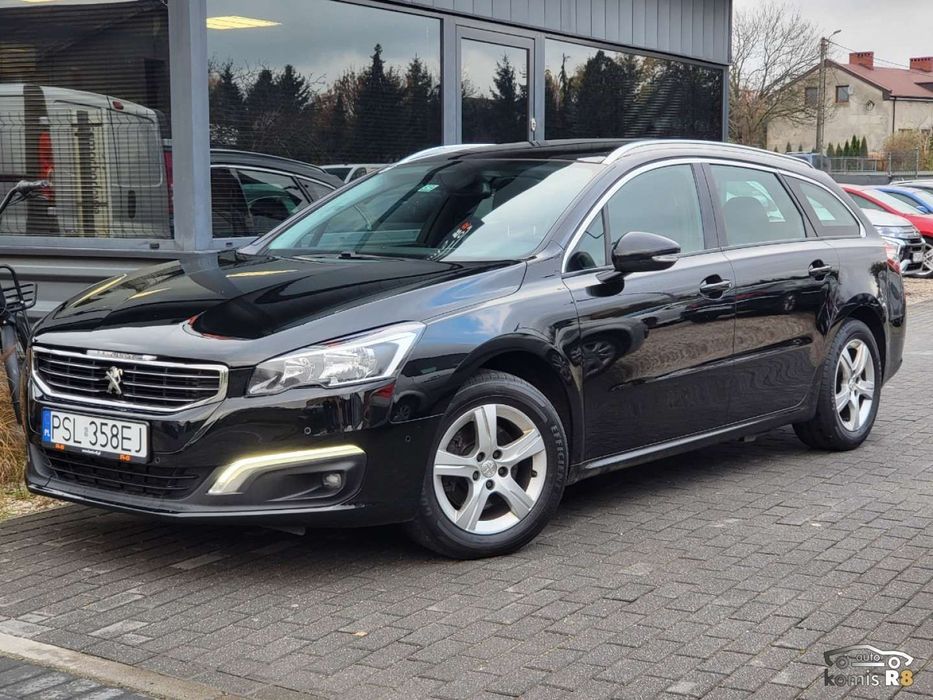 Peugeot 508 508SW 2.0/140KM 2015r 197TyśKm Panorama Hak Serwisowany Bezwypadkowy