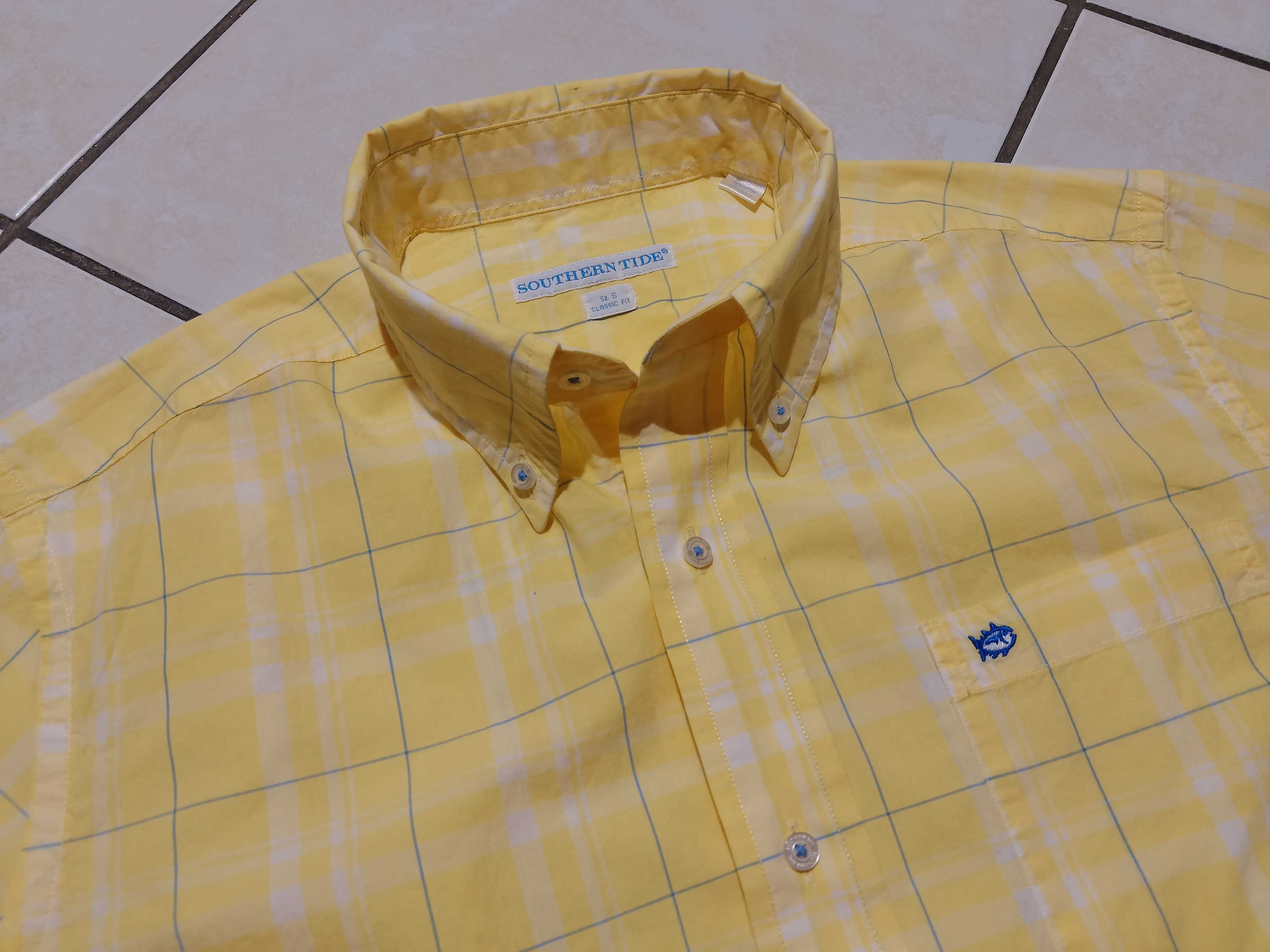 SOUTHERN TIDE USA - NOWA! z LOGO Koszula Męska rozmiar L