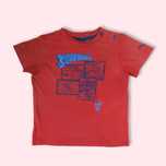 Koszulka Superman Puma 85 czerwona krótki rękaw T-shirt marvel