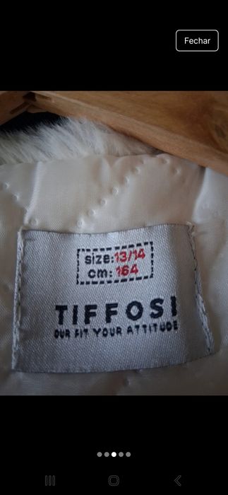 colete criança tiffosi