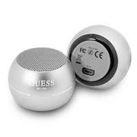 Guess Głośnik Bluetooth Guwsalgeg Speaker Mini Szary/Grey