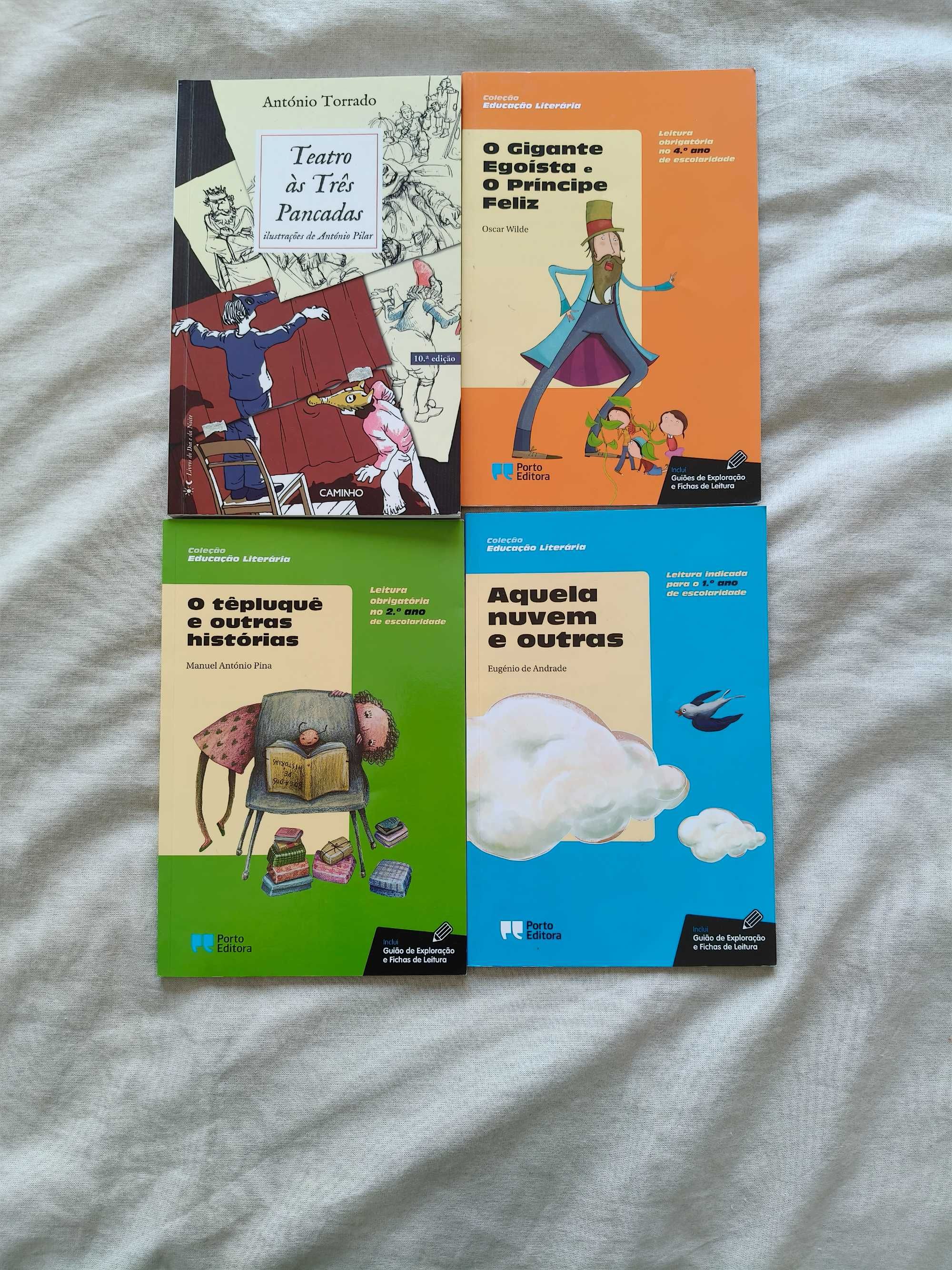 Livros Leitura Obrigatória 1º, 2º 4º + Teatro às Três Pancadas