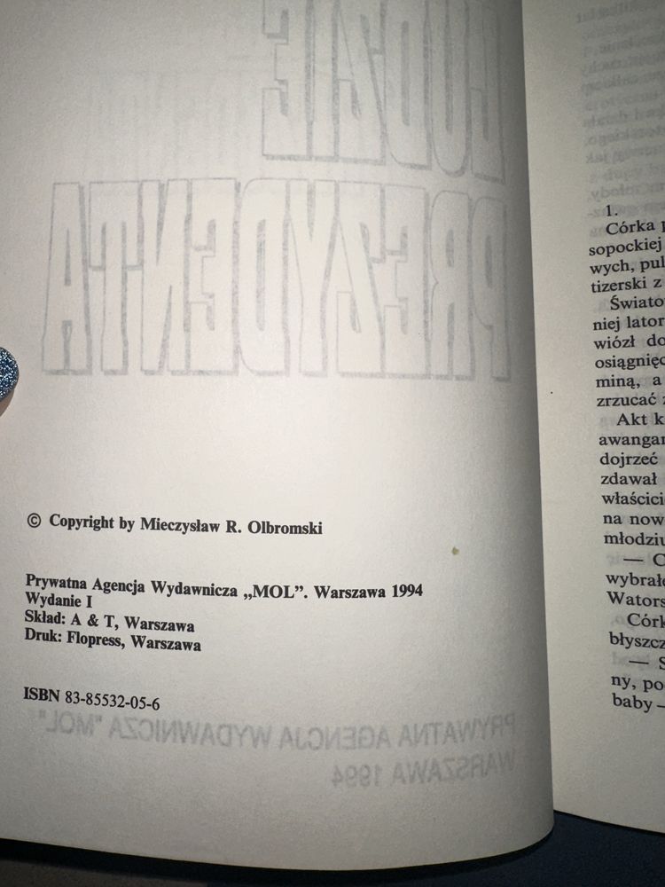 Ludzie prezydenta. Podwójne życie skorumpowanej elity władzy Olbromski
