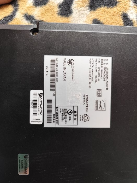Laptop Fujitsu A553/H