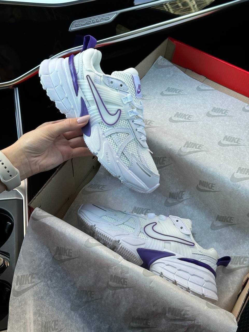 Кросівки найк рантек Nike Runtekk White Purple 37-41