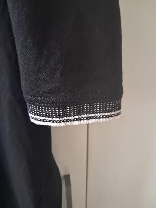 Czarna koszulka polo Hajo 5 XL