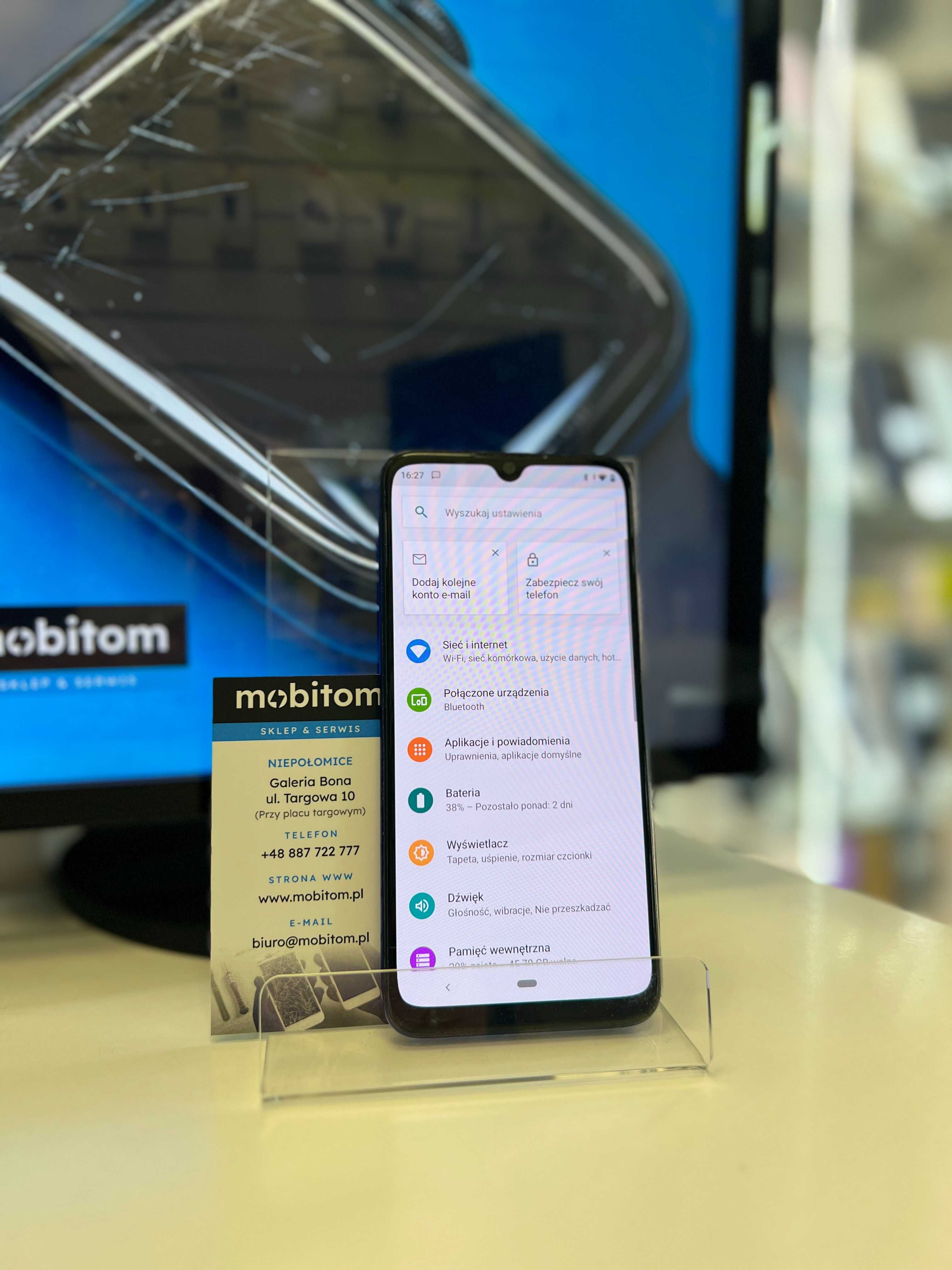 Xiaomi Mi A3 4/64GB Blue / Niebieski Gwarancja 3 msc. FVM NIEPOŁOMICE