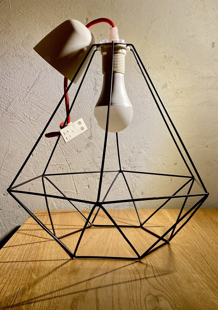 Designerska lampa sufitowa