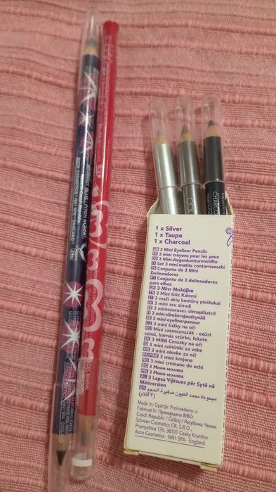 Vários produtos Avon, desde...