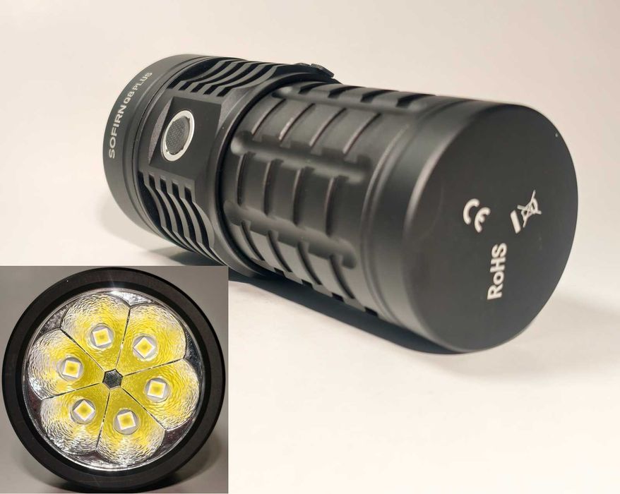 Potęga. Mocno ulepszony Sofirn Q8 Plus, 19000LM, LMP531, 6500K