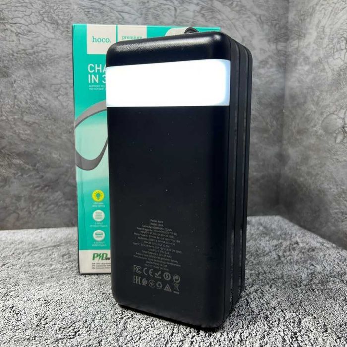Повербанк PowerBank HOCO J89 60000 mAh PD + QC3.0 22.5W аккумулятор