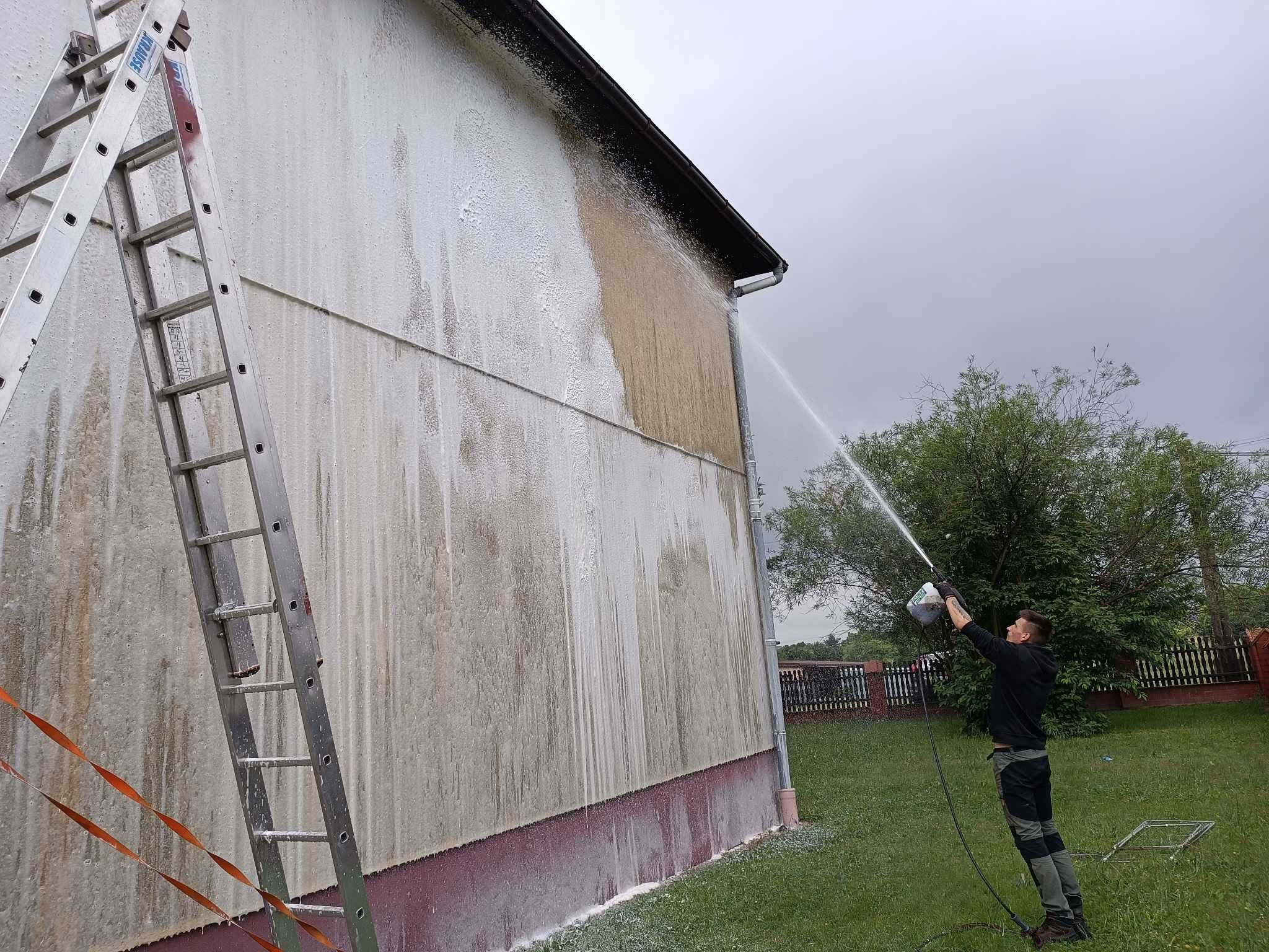 Czyszczenie i mycie elewacji oraz kostki brukowej / bruku