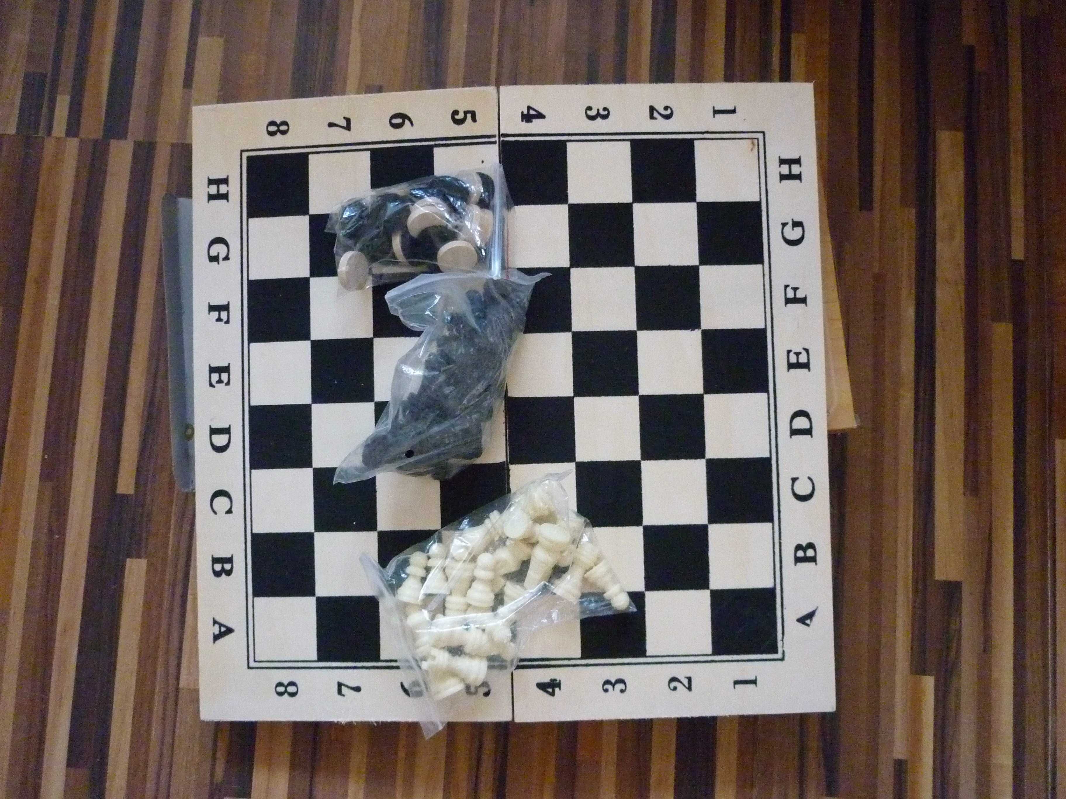 набір нарди-шахи, настільні ігри, 40*40 см, дерево дошка