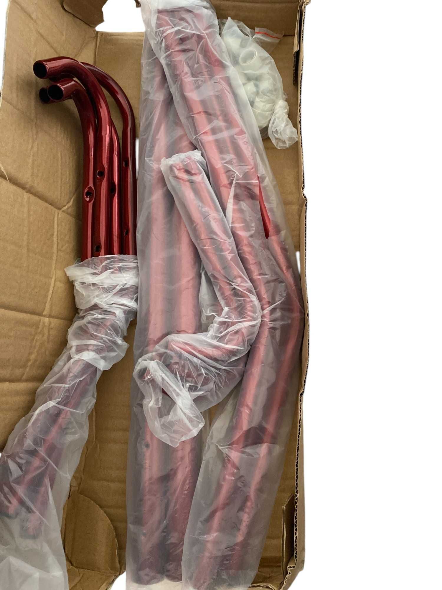 Stojący wieszak na ubrania 170cm kolor bordowy