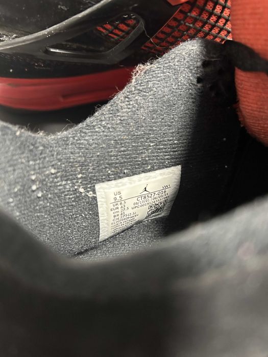 air jordan 4 red thunder