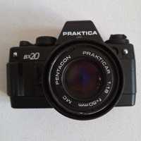 Obiektywy Pentacon Prakticar 28mm, 50mm + gratis aparat Praktica BX20