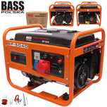 BASS POLSKA Agregat Prądotwórczy Generator Prądu 3500w 230v/400v 5040